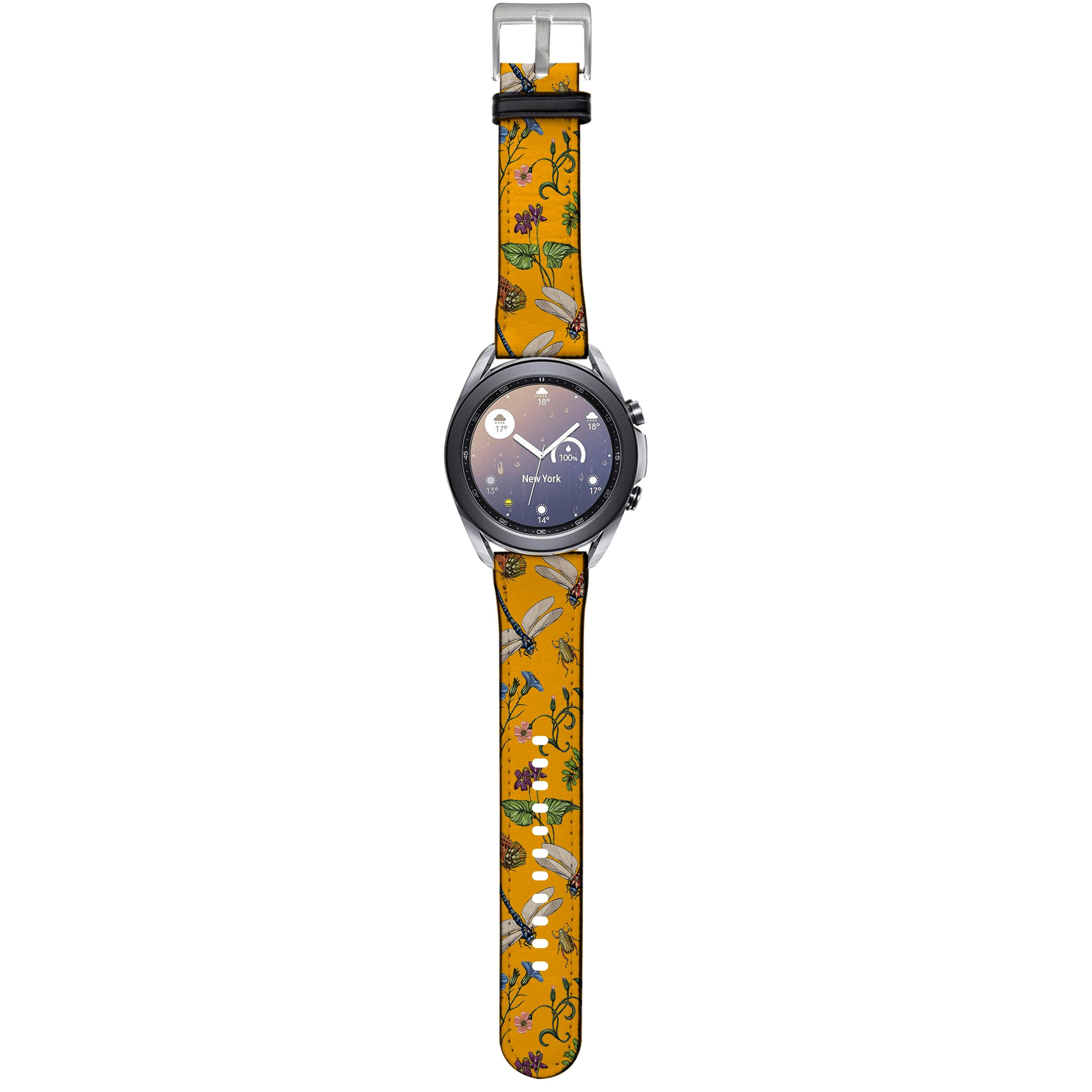 Apple Watch Straps-Walton Android Watch Strap-Paper Leather Samsung Watch Straps Product Details Get trendy with our Paper leather Samsung Watch bands. Available for all models of Samsung watch. High quality Paper Leather Fully printed on all exterior sides. Samsung Watch Band 40mm/42mm Samsung Watch Band 45mm/46mm-Stringberry
