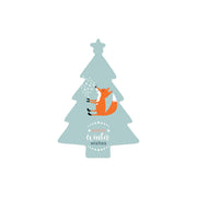 Christmas Decorations WARM WINTER FEELINGS- Wooden Xmas Tree And Fridge Magnet