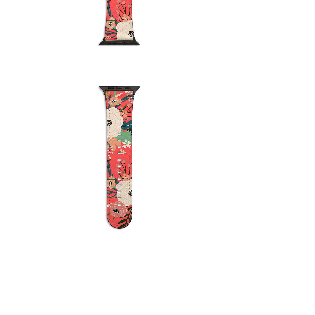Apple Watch Straps-Watermouth Apple Watch Strap-All Products Are Printed To Order No returns will be entertained if you select the wrong model. Please ensure you select the right model Get trendy with our vegan leather Apple Watch bands. Available for all models of Apple watch. Product Details Vegan Leather Apple Watch Straps High quality Vegan Leather Fully printed on all exterior sides. Apple Watch Band 38mm/40mm Apple Watch Band 42mm/44mm-Stringberry
