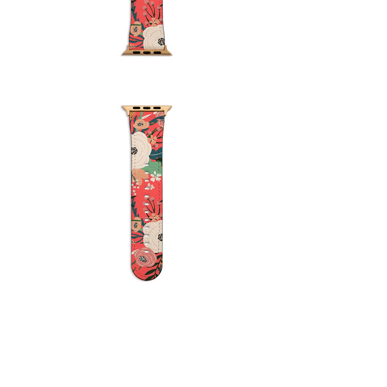 Apple Watch Straps-Watermouth Apple Watch Strap-All Products Are Printed To Order No returns will be entertained if you select the wrong model. Please ensure you select the right model Get trendy with our vegan leather Apple Watch bands. Available for all models of Apple watch. Product Details Vegan Leather Apple Watch Straps High quality Vegan Leather Fully printed on all exterior sides. Apple Watch Band 38mm/40mm Apple Watch Band 42mm/44mm-Stringberry