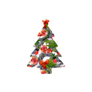 Christmas Decorations WHIMSICAL WONDER- Wooden Xmas Tree And Fridge Magnet