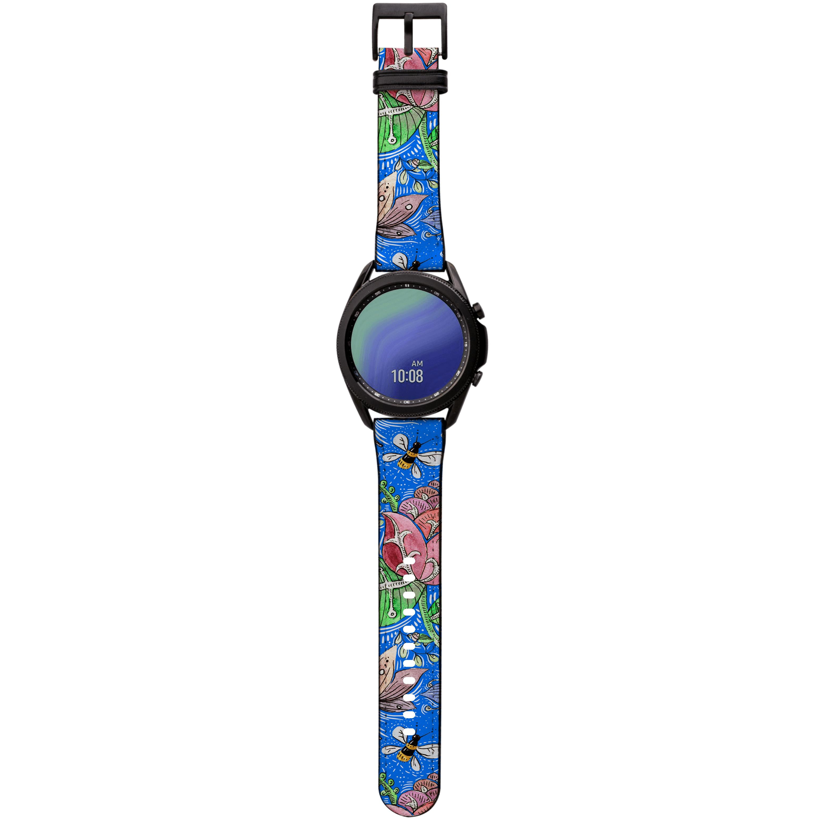 Apple Watch Straps-Wingfield Android Watch Strap-Paper Leather Samsung Watch Straps Product Details Get trendy with our Paper leather Samsung Watch bands. Available for all models of Samsung watch. High quality Paper Leather Fully printed on all exterior sides. Samsung Watch Band 40mm/42mm Samsung Watch Band 45mm/46mm-Stringberry