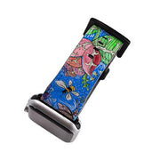 Apple Watch Straps-Wingfield Apple Watch Strap-All Products Are Printed To Order No returns will be entertained if you select the wrong model. Please ensure you select the right model Get trendy with our vegan leather Apple Watch bands. Available for all models of Apple watch. Product Details Vegan Leather Apple Watch Straps High quality Vegan Leather Fully printed on all exterior sides. Apple Watch Band 38mm/40mm Apple Watch Band 42mm/44mm-Stringberry