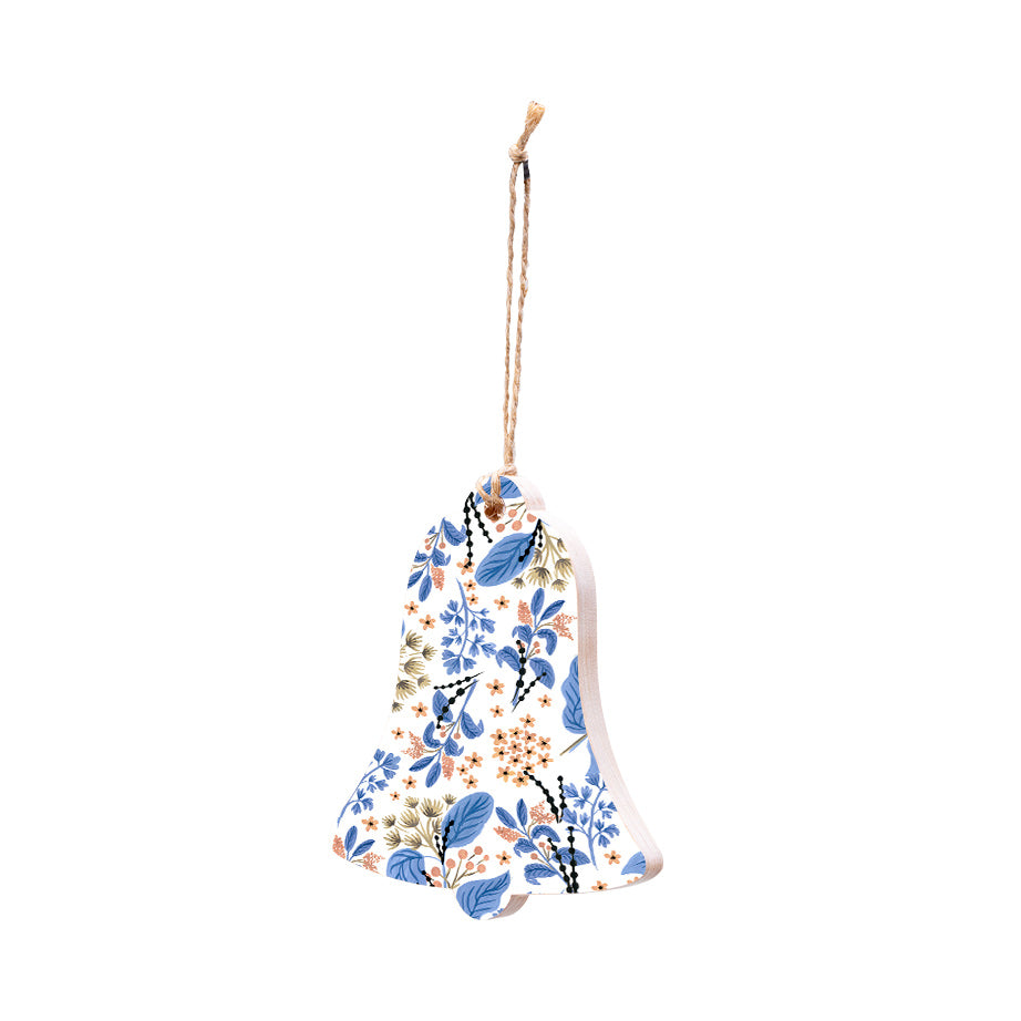 Christmas Decorations WINTER MAGIC- Wooden Xmas Bell And Fridge Magnet