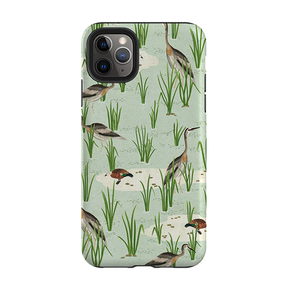 iPhone Tough Case - Wet Lands By Katherine Quinn