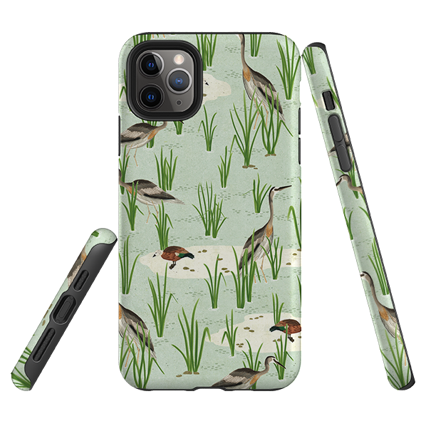 iPhone Tough Case - Wet Lands By Katherine Quinn