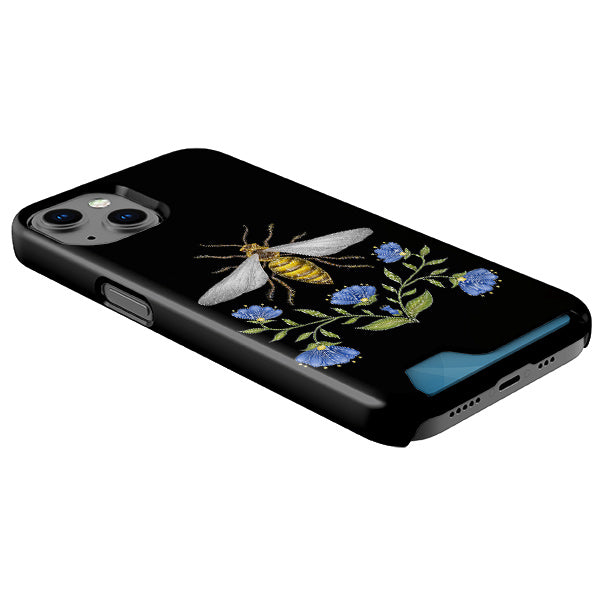 Wings Of Freedom Black Case and Card Case By Catherine Rowe