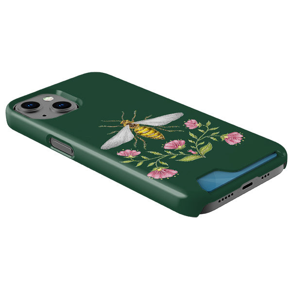 Wings Of Freedom Emerald Case and Card Case By Catherine Rowe