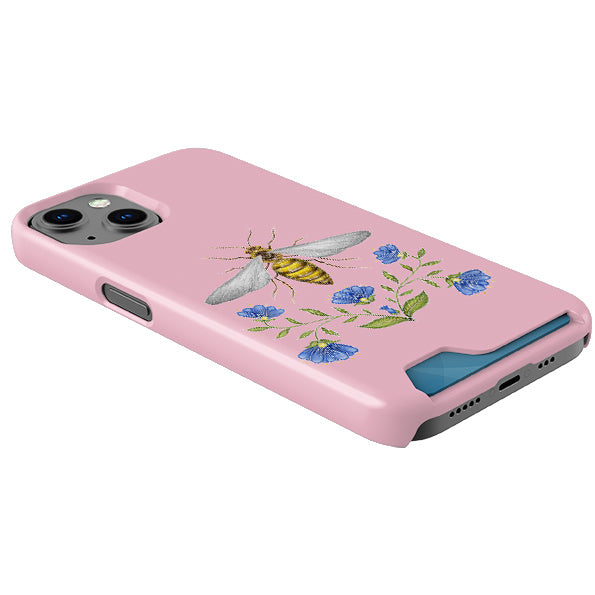 Wings Of Freedom Pink Case and Card Case By Catherine Rowe