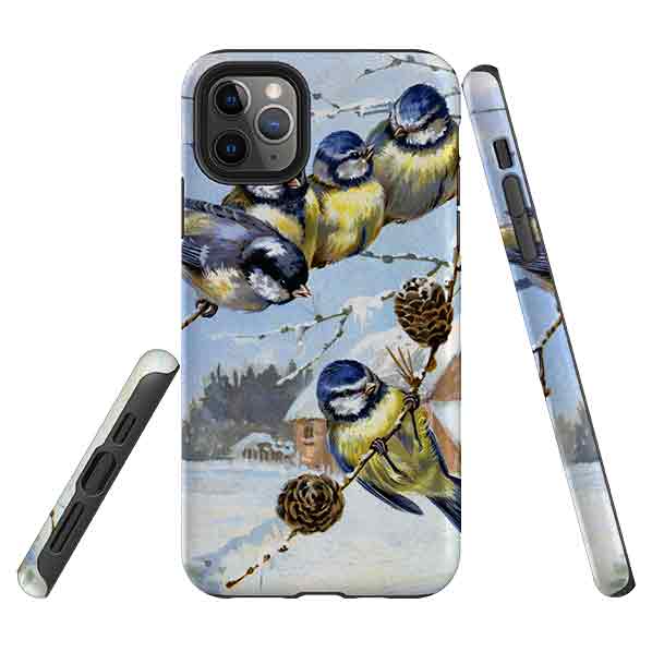 iPhone Tough Case - Winter Birds By Heritage