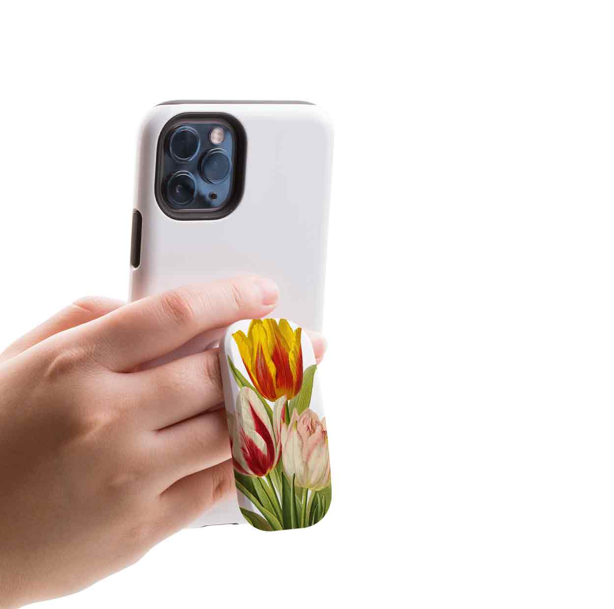 With Tulips Phone Stand