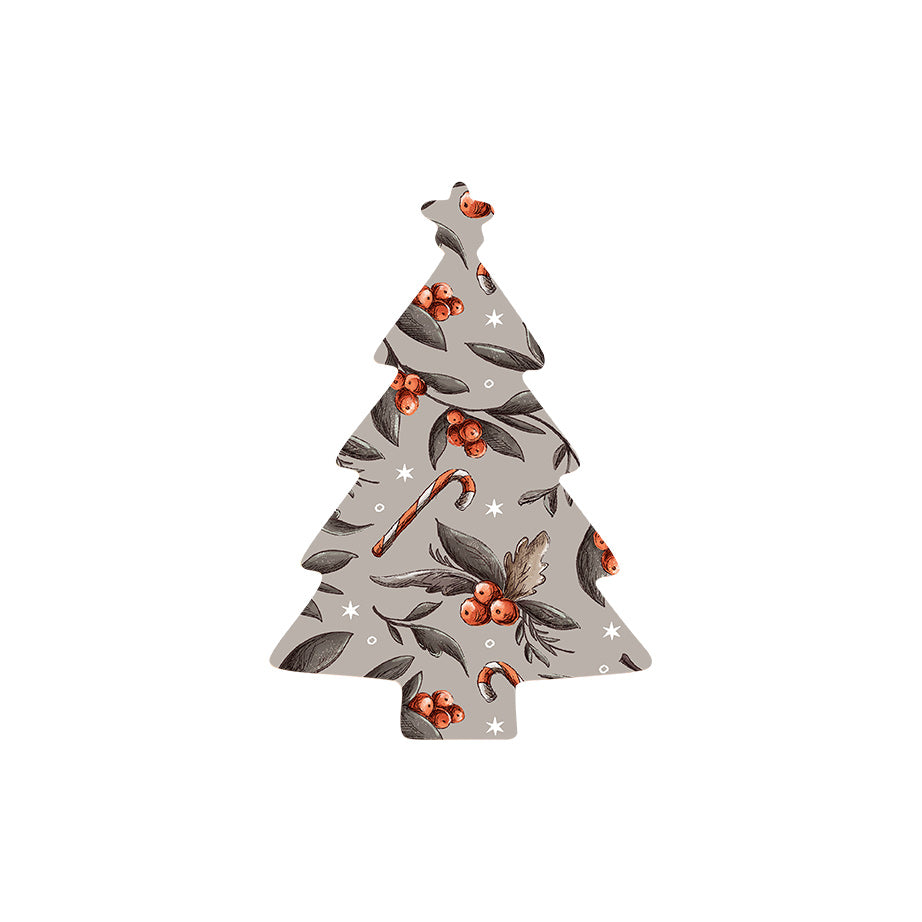 Christmas Decorations XMAS CANDY II- Wooden Xmas Tree And Fridge Magnet