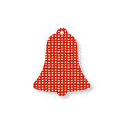 Christmas Decorations XMAS CHECK- Wooden Xmas Bell And Fridge Magnet