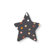 Christmas Decorations XMAS DROPS- Wooden Xmas Star And Fridge Magnet