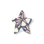 Christmas Decorations XMAS FLORAL I- Wooden Xmas Star And Fridge Magnet