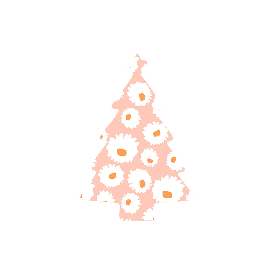 Christmas Decorations XMAS FLORAL II- Wooden Xmas Tree And Fridge Magnet