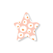 Christmas Decorations XMAS FLORAL II- Wooden Xmas Star And Fridge Magnet