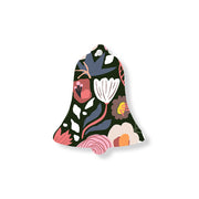 Christmas Decorations XMAS FLORAL III- Wooden Xmas Bell And Fridge Magnet