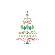 Christmas Decorations XMAS FOREST- Wooden Xmas Tree And Fridge Magnet