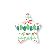 Christmas Decorations XMAS FOREST- Wooden Xmas Star And Fridge Magnet