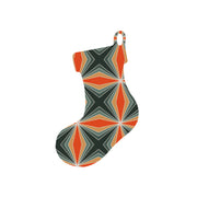 Christmas Decorations XMAS PATTERN- Wooden Xmas Stocking And Fridge Magnet
