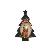 Christmas Decorations XMAS PORTRAIT- Wooden Xmas Tree And Fridge Magnet