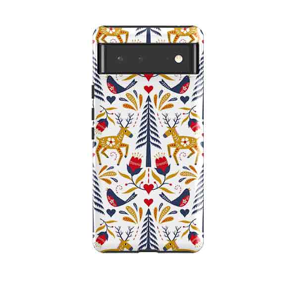 Google Tough Case -  Xmas Pattern II By Suzy Taylor