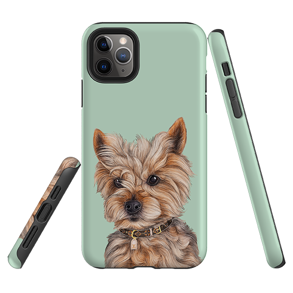 iPhone Tough Case - Yorkie By Catherine Rowe
