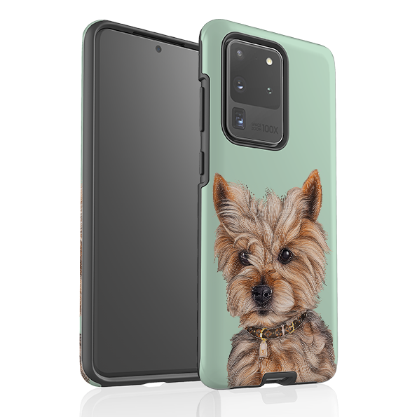 Samsung Tough Case - Yorkie By Catherine Rowe