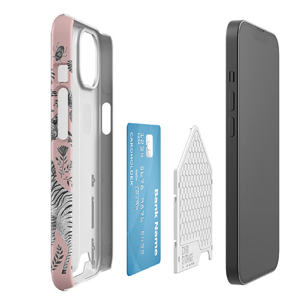 Zebra Case and Card Case By Catherine Rowe