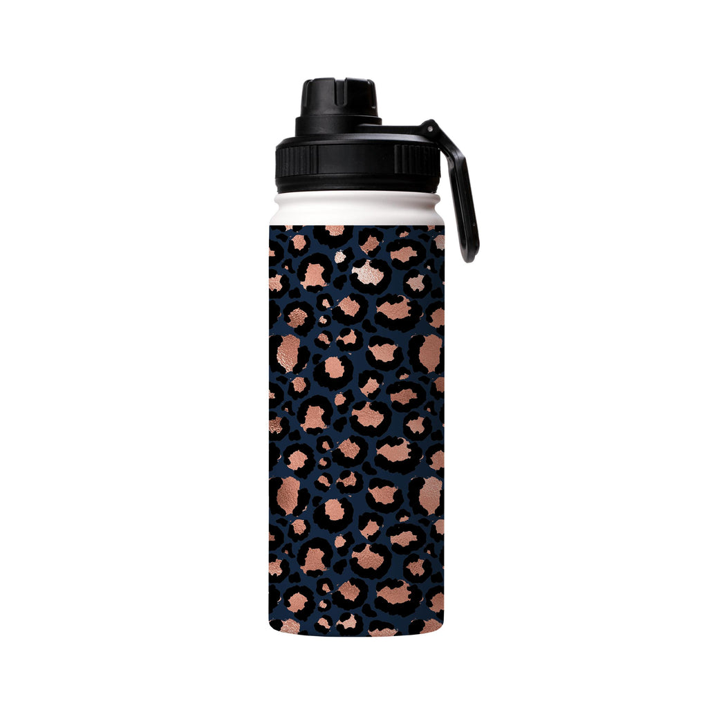 Water Bottles-A Spots Insulated Stainless Steel Water Bottle-18oz (530ml)-Sport cap-Insulated Steel Water Bottle Our insulated stainless steel bottle comes in 3 sizes- Small 12oz (350ml), Medium 18oz (530ml) and Large 32oz (945ml) . It comes with a leak proof cap Keeps water cool for 24 hours Also keeps things warm for up to 12 hours Choice of 3 lids ( Sport Cap, Handle Cap, Flip Cap ) for easy carrying Dishwasher Friendly Lightweight, durable and easy to carry Reusable, so it's safe for the pla