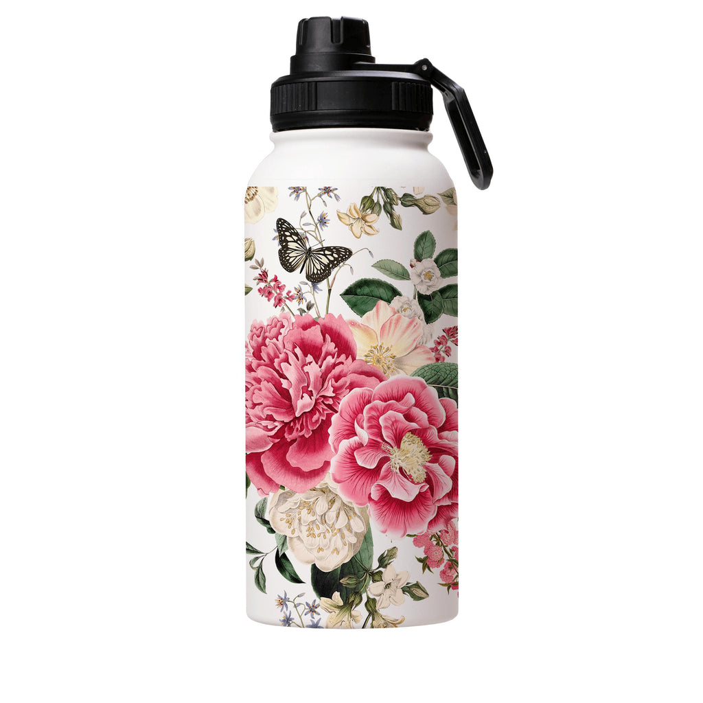 Water Bottles-Albury Insulated Stainless Steel Water Bottle-32oz (945ml)-Sport cap-Insulated Steel Water Bottle Our insulated stainless steel bottle comes in 3 sizes- Small 12oz (350ml), Medium 18oz (530ml) and Large 32oz (945ml) . It comes with a leak proof cap Keeps water cool for 24 hours Also keeps things warm for up to 12 hours Choice of 3 lids ( Sport Cap, Handle Cap, Flip Cap ) for easy carrying Dishwasher Friendly Lightweight, durable and easy to carry Reusable, so it's safe for the plan