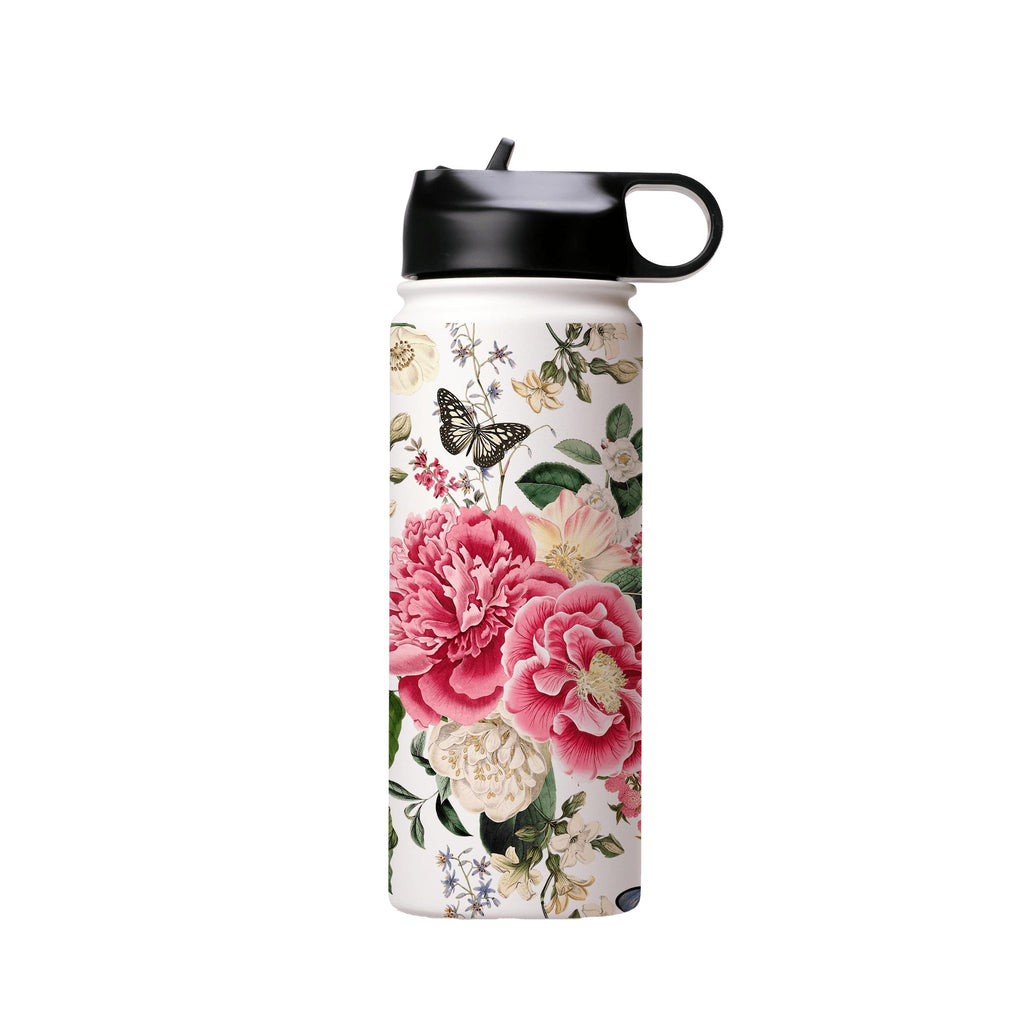 Water Bottles-Albury Insulated Stainless Steel Water Bottle-18oz (530ml)-Flip cap-Insulated Steel Water Bottle Our insulated stainless steel bottle comes in 3 sizes- Small 12oz (350ml), Medium 18oz (530ml) and Large 32oz (945ml) . It comes with a leak proof cap Keeps water cool for 24 hours Also keeps things warm for up to 12 hours Choice of 3 lids ( Sport Cap, Handle Cap, Flip Cap ) for easy carrying Dishwasher Friendly Lightweight, durable and easy to carry Reusable, so it's safe for the plane