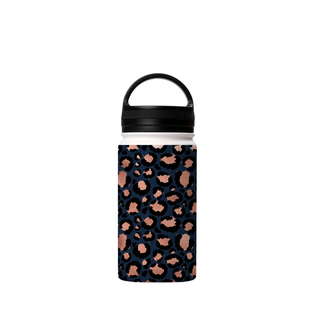 Water Bottles-A Spots Insulated Stainless Steel Water Bottle-12oz (350ml)-handle cap-Insulated Steel Water Bottle Our insulated stainless steel bottle comes in 3 sizes- Small 12oz (350ml), Medium 18oz (530ml) and Large 32oz (945ml) . It comes with a leak proof cap Keeps water cool for 24 hours Also keeps things warm for up to 12 hours Choice of 3 lids ( Sport Cap, Handle Cap, Flip Cap ) for easy carrying Dishwasher Friendly Lightweight, durable and easy to carry Reusable, so it's safe for the pl