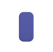 Atomic purple rectangular Clickit phone stand with rounded corners and a smooth, matte finish.