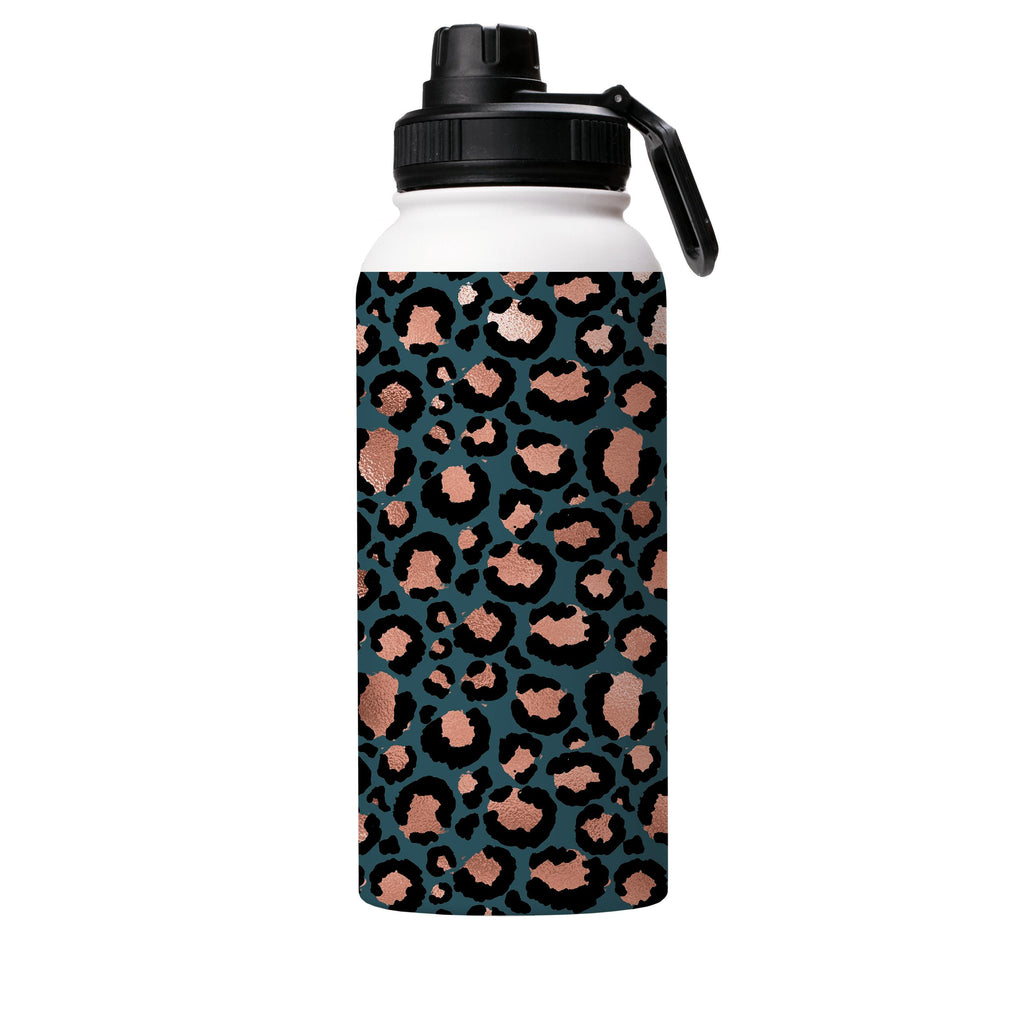 Water Bottles-B Spots Insulated Stainless Steel Water Bottle-32oz (945ml)-Sport cap-Insulated Steel Water Bottle Our insulated stainless steel bottle comes in 3 sizes- Small 12oz (350ml), Medium 18oz (530ml) and Large 32oz (945ml) . It comes with a leak proof cap Keeps water cool for 24 hours Also keeps things warm for up to 12 hours Choice of 3 lids ( Sport Cap, Handle Cap, Flip Cap ) for easy carrying Dishwasher Friendly Lightweight, durable and easy to carry Reusable, so it's safe for the pla