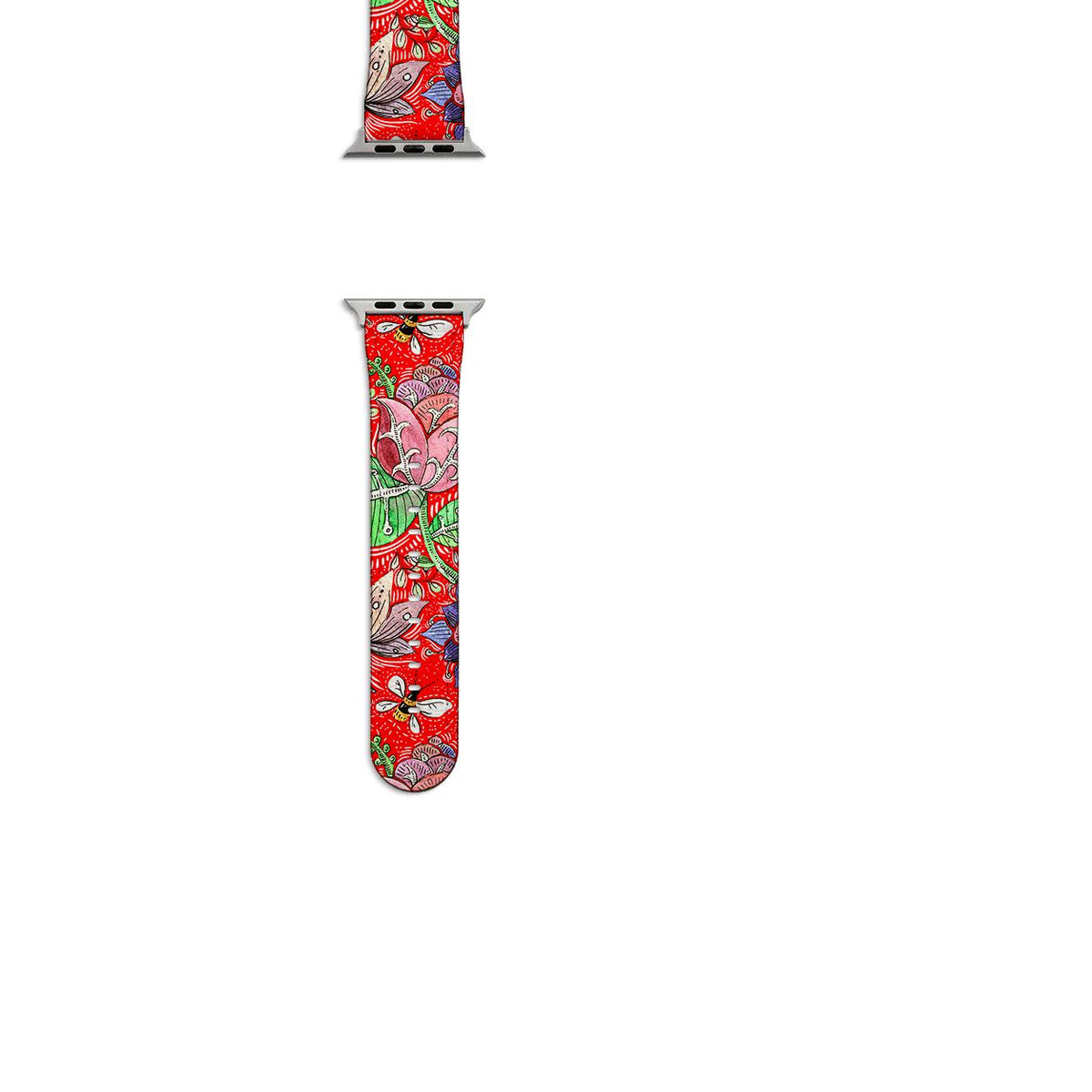 Apple Watch Straps-Beetham Apple Watch Strap-All Products Are Printed To Order No returns will be entertained if you select the wrong model. Please ensure you select the right model Get trendy with our vegan leather Apple Watch bands. Available for all models of Apple watch. Product Details Vegan Leather Apple Watch Straps High quality Vegan Leather Fully printed on all exterior sides. Apple Watch Band 38mm/40mm Apple Watch Band 42mm/44mm-Stringberry