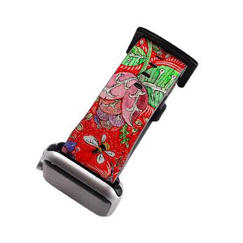 Apple Watch Straps-Beetham Apple Watch Strap-All Products Are Printed To Order No returns will be entertained if you select the wrong model. Please ensure you select the right model Get trendy with our vegan leather Apple Watch bands. Available for all models of Apple watch. Product Details Vegan Leather Apple Watch Straps High quality Vegan Leather Fully printed on all exterior sides. Apple Watch Band 38mm/40mm Apple Watch Band 42mm/44mm-Stringberry