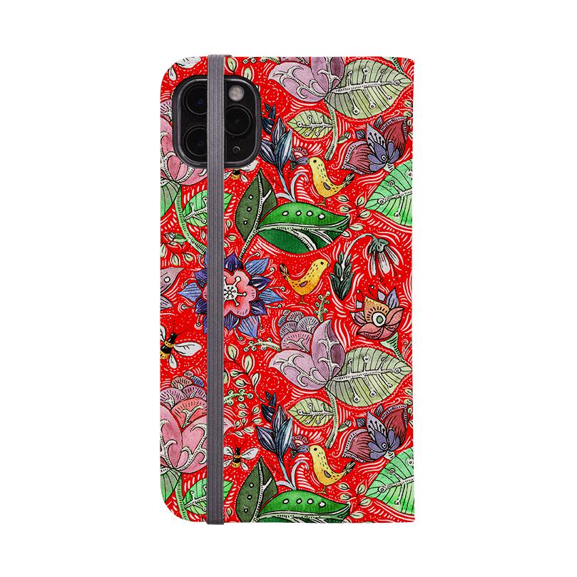 Wallet phone case-Beetham-Vegan Leather Wallet Case Vegan leather. 3 slots for cards Fully printed exterior. Compatibility See drop down menu for options, please select the right case as we print to order.-Stringberry
