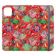 Wallet phone case-Beetham-Vegan Leather Wallet Case Vegan leather. 3 slots for cards Fully printed exterior. Compatibility See drop down menu for options, please select the right case as we print to order.-Stringberry