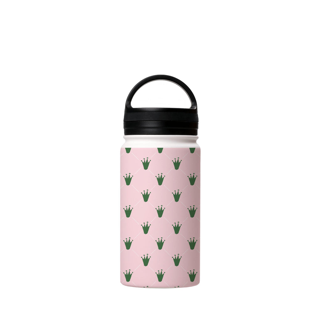 Water Bottles-Beyond Insulated Stainless Steel Water Bottle-12oz (350ml)-handle cap-Insulated Steel Water Bottle Our insulated stainless steel bottle comes in 3 sizes- Small 12oz (350ml), Medium 18oz (530ml) and Large 32oz (945ml) . It comes with a leak proof cap Keeps water cool for 24 hours Also keeps things warm for up to 12 hours Choice of 3 lids ( Sport Cap, Handle Cap, Flip Cap ) for easy carrying Dishwasher Friendly Lightweight, durable and easy to carry Reusable, so it's safe for the pla