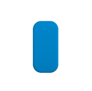 Blue Iris Clickit phone stand with a smooth, rounded rectangular design for a secure grip and hands-free viewing.
