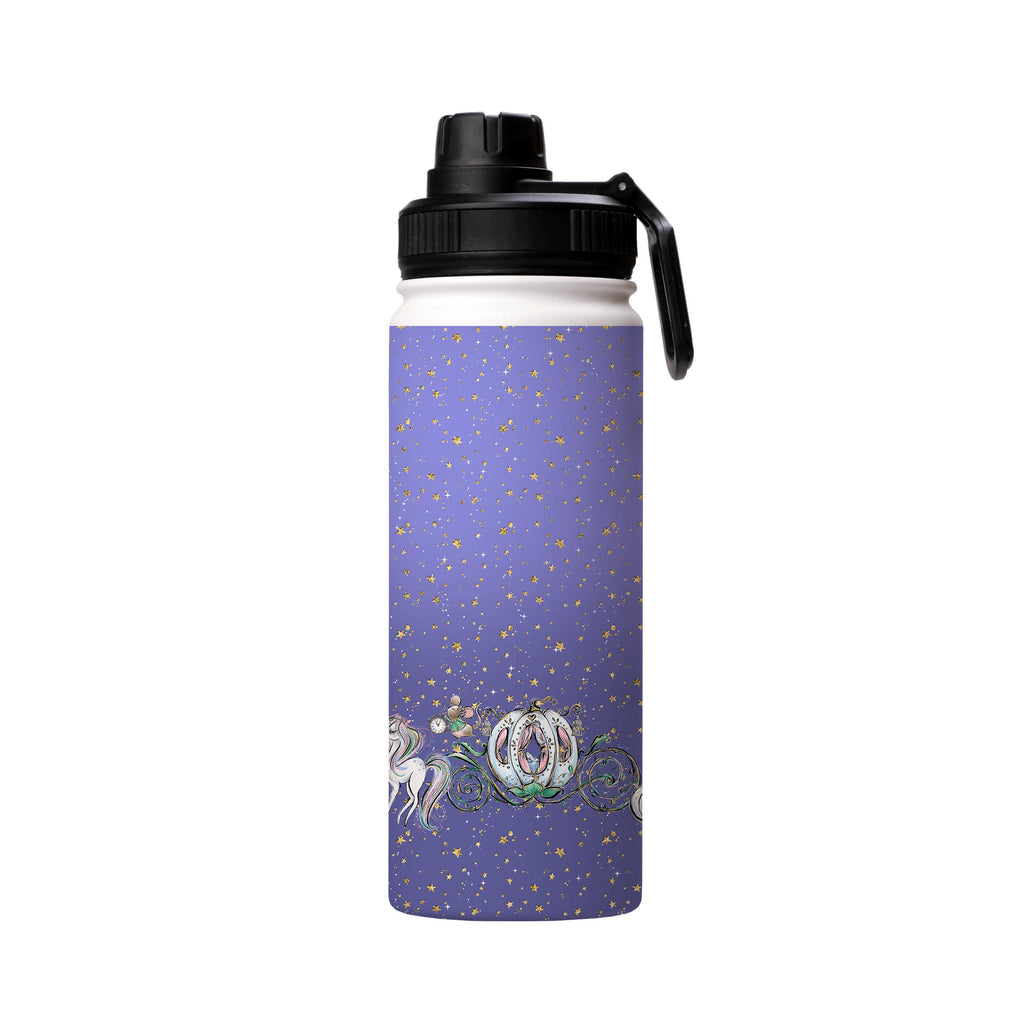 Water Bottles-Blue Alice Insulated Stainless Steel Water Bottle-18oz (530ml)-Sport cap-Insulated Steel Water Bottle Our insulated stainless steel bottle comes in 3 sizes- Small 12oz (350ml), Medium 18oz (530ml) and Large 32oz (945ml) . It comes with a leak proof cap Keeps water cool for 24 hours Also keeps things warm for up to 12 hours Choice of 3 lids ( Sport Cap, Handle Cap, Flip Cap ) for easy carrying Dishwasher Friendly Lightweight, durable and easy to carry Reusable, so it's safe for the 