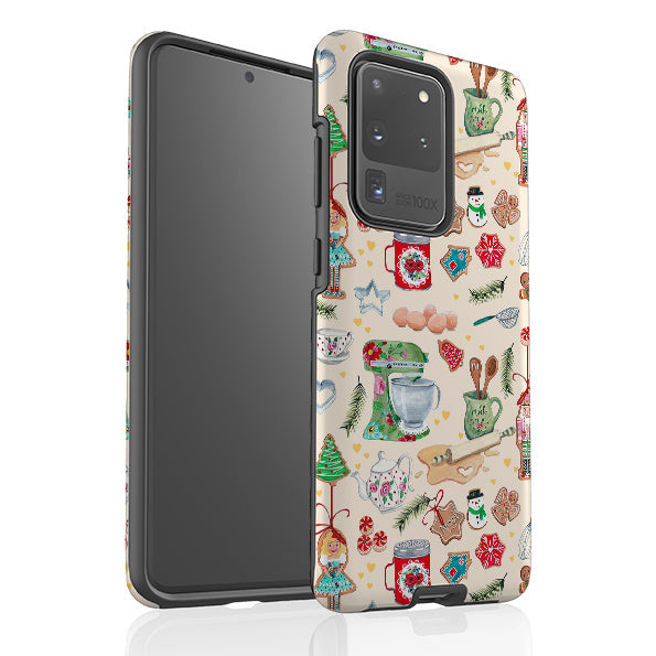 Samsung phone case-Bono By Caroline Bonne Muller-Product Details Raised bevel to protect screen from scratches. Impact resistant polycarbonate shell and shock absorbing inner TPU liner. Secure fit with design wrapping around side of the case and full access to ports. Compatible with Qi-standard wireless charging. Thickness 1/8 inch (3mm), weight 30g. Compatibility See drop down menu for options, please select the right case as we print to order.-Stringberry