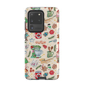 Samsung phone case-Bono By Caroline Bonne Muller-Product Details Raised bevel to protect screen from scratches. Impact resistant polycarbonate shell and shock absorbing inner TPU liner. Secure fit with design wrapping around side of the case and full access to ports. Compatible with Qi-standard wireless charging. Thickness 1/8 inch (3mm), weight 30g. Compatibility See drop down menu for options, please select the right case as we print to order.-Stringberry