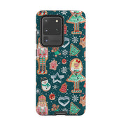Samsung phone case-Bono 2 By Caroline Bonne Muller-Product Details Raised bevel to protect screen from scratches. Impact resistant polycarbonate shell and shock absorbing inner TPU liner. Secure fit with design wrapping around side of the case and full access to ports. Compatible with Qi-standard wireless charging. Thickness 1/8 inch (3mm), weight 30g. Compatibility See drop down menu for options, please select the right case as we print to order.-Stringberry
