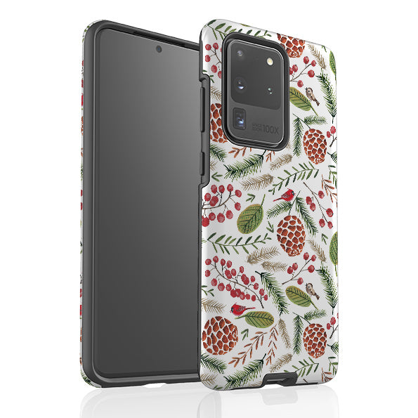 Samsung phone case-Bono 3 By Caroline Bonne Muller-Product Details Raised bevel to protect screen from scratches. Impact resistant polycarbonate shell and shock absorbing inner TPU liner. Secure fit with design wrapping around side of the case and full access to ports. Compatible with Qi-standard wireless charging. Thickness 1/8 inch (3mm), weight 30g. Compatibility See drop down menu for options, please select the right case as we print to order.-Stringberry