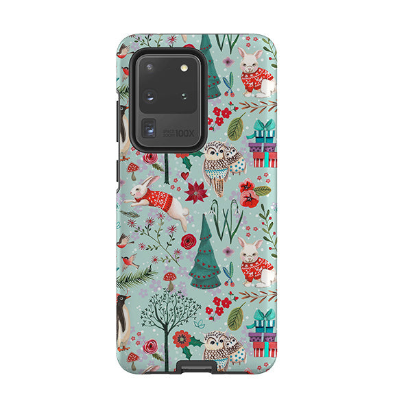 Samsung phone case-Bono 4 By Caroline Bonne Muller-Product Details Raised bevel to protect screen from scratches. Impact resistant polycarbonate shell and shock absorbing inner TPU liner. Secure fit with design wrapping around side of the case and full access to ports. Compatible with Qi-standard wireless charging. Thickness 1/8 inch (3mm), weight 30g. Compatibility See drop down menu for options, please select the right case as we print to order.-Stringberry