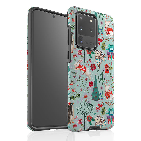 Samsung phone case-Bono 4 By Caroline Bonne Muller-Product Details Raised bevel to protect screen from scratches. Impact resistant polycarbonate shell and shock absorbing inner TPU liner. Secure fit with design wrapping around side of the case and full access to ports. Compatible with Qi-standard wireless charging. Thickness 1/8 inch (3mm), weight 30g. Compatibility See drop down menu for options, please select the right case as we print to order.-Stringberry