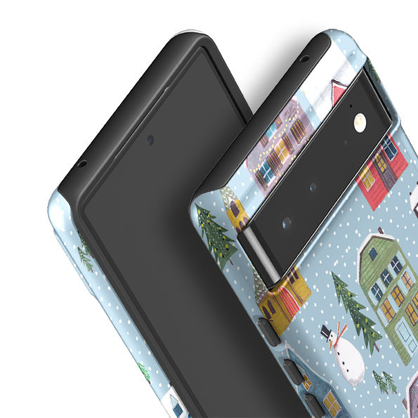 Google phone case-Bono 5 By Caroline Bonne Muller-Product Details Raised bevel to protect screen from scratches. Impact resistant polycarbonate shell and shock absorbing inner TPU liner. Secure fit with design wrapping around side of the case and full access to ports. Compatible with Qi-standard wireless charging. Thickness 1/8 inch (3mm), weight 30g. Compatibility See drop down menu for options, please select the right case as we print to order.-Stringberry